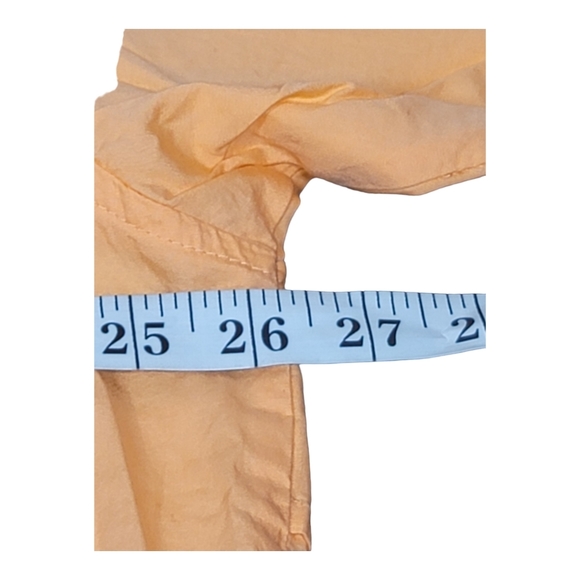 Columbia PFG Short Sleeve Shirt Orange Vented B6 - Picture 3 of 6